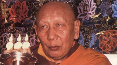 HH Ling Rinpoche, Tushita, New Delhi, 1979